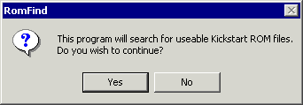 Let RomFind do its stuff!