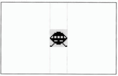 A 16 x 16 hardware sprite
